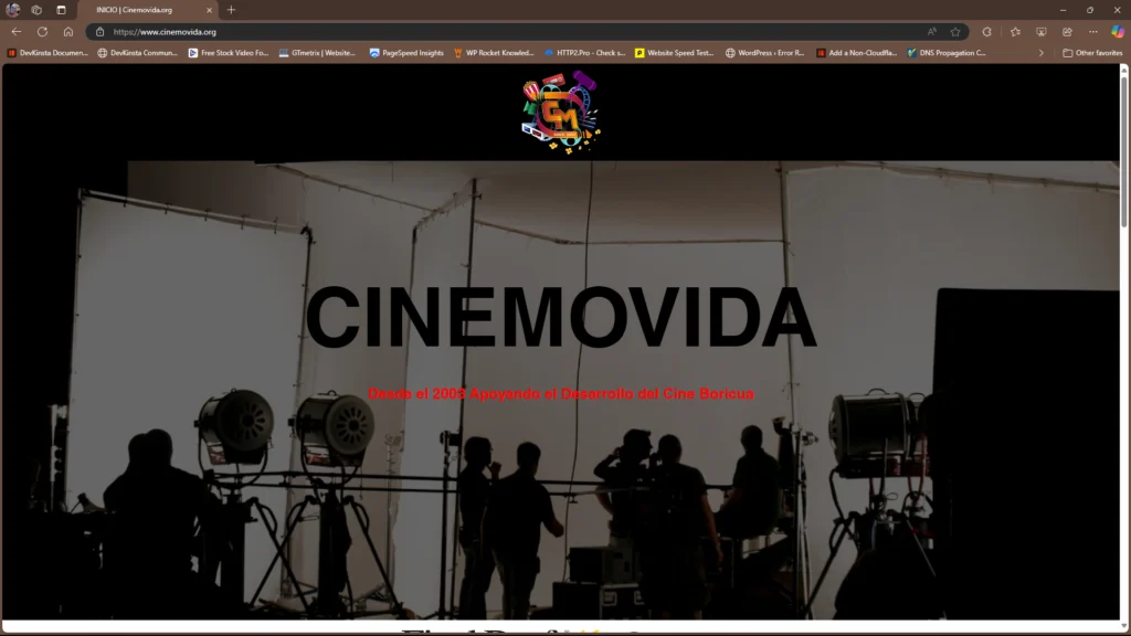 NGO website dedicated to film documentation.